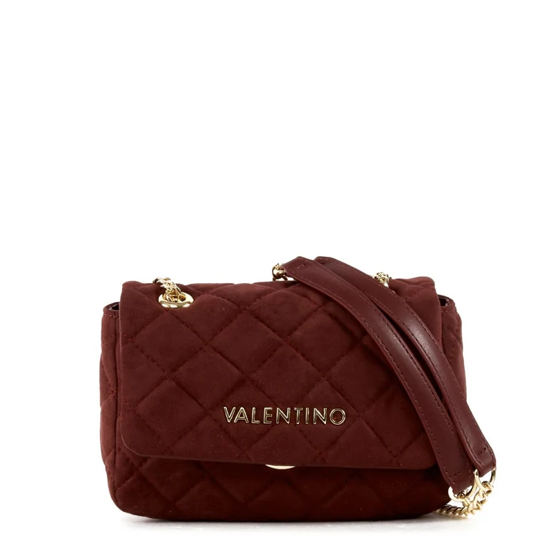 Valentino Bags Ocarina Suède Sac À Rabat Bordeaux VBSA9B05BORDEAUX