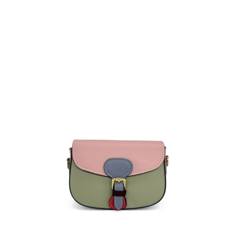 Mini-sac en cuir lisse MINI MADDY Multicolore 6