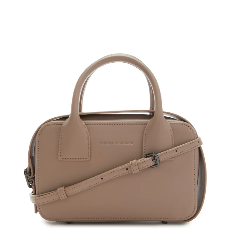 Chiara Ferragni Eyelike Sac Besace Marron 75SB4BBC-ZS517-706