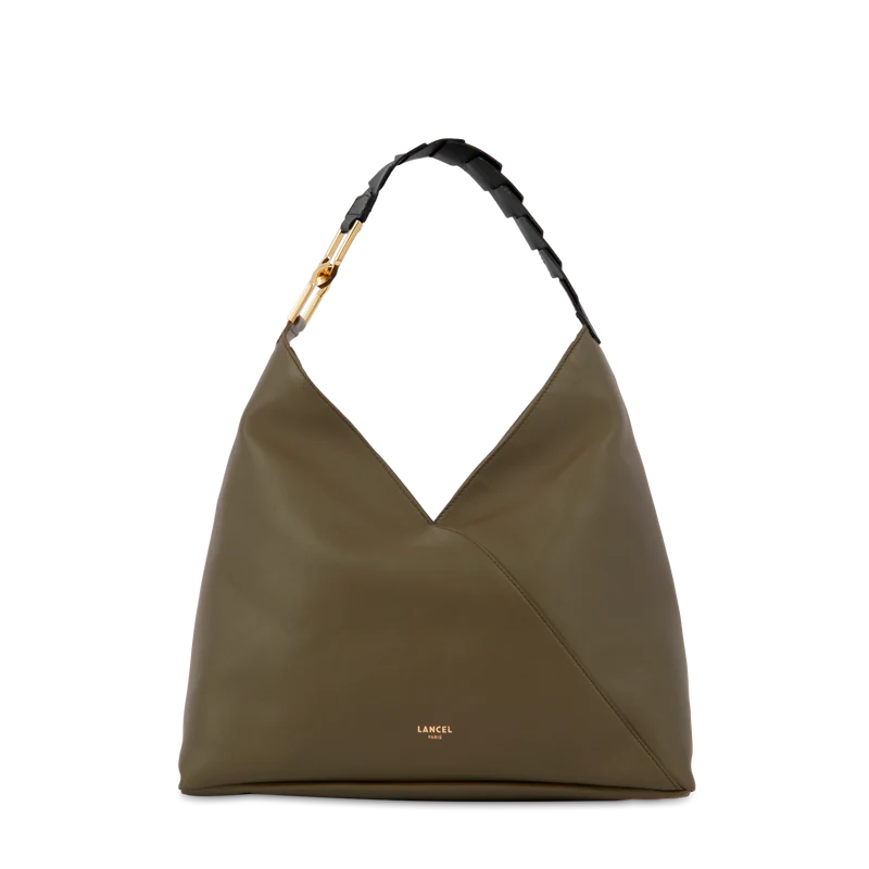 L Zip hobo bag