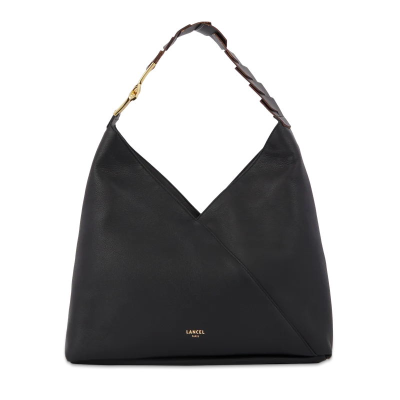 L Zip hobo bag