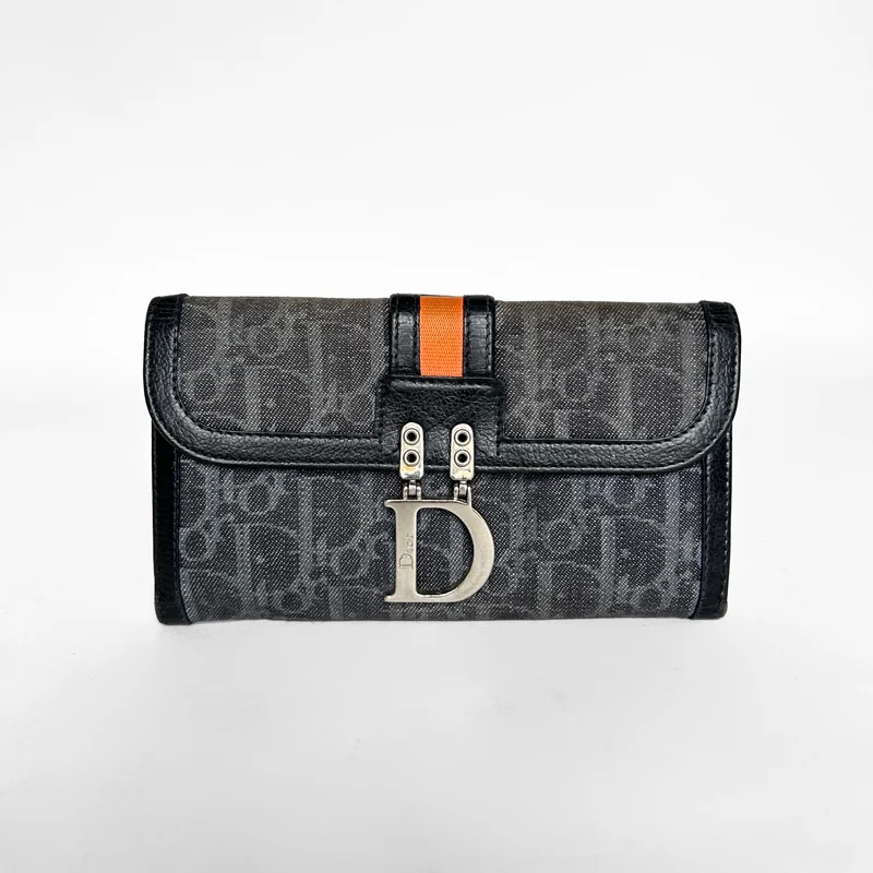 Dior Portefeuille oblique en toile