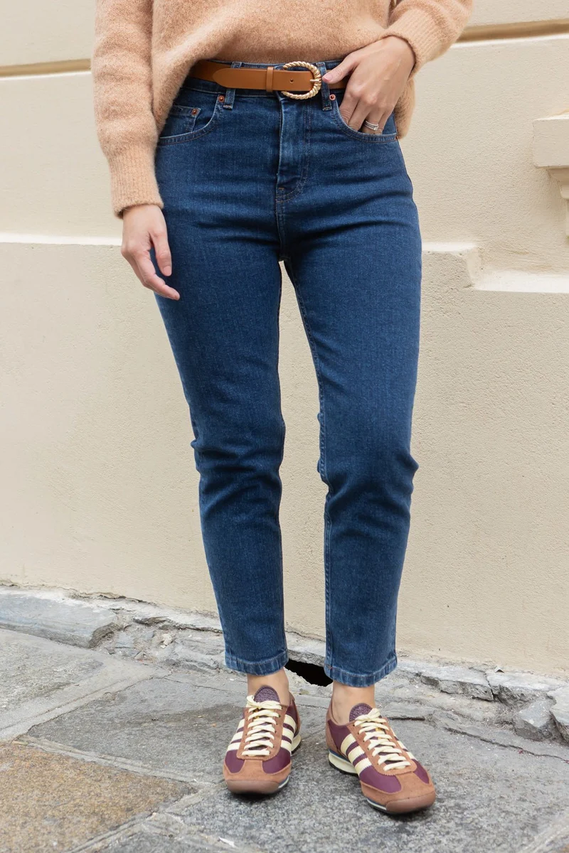 Mom jean Alice - bleu denim