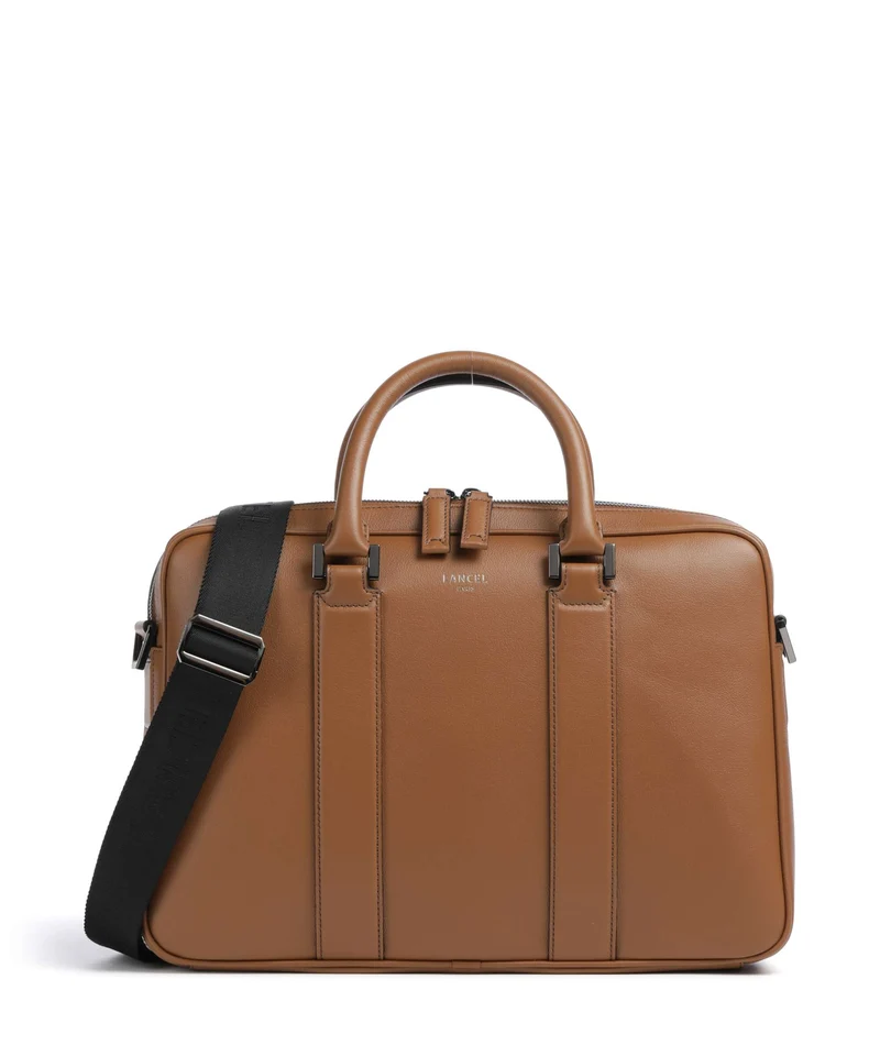 Lancel Edgard Porte-document cognac
