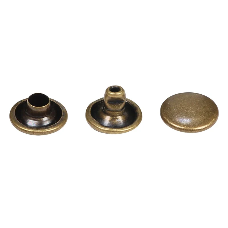 UNIQUE | Rivets de capuchon double | 8 mm x 4 mm