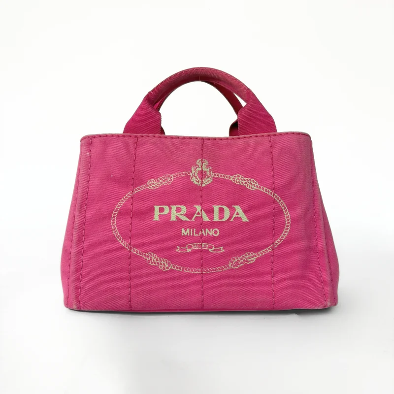 Prada Petit sac fourre-tout en toile Canapa