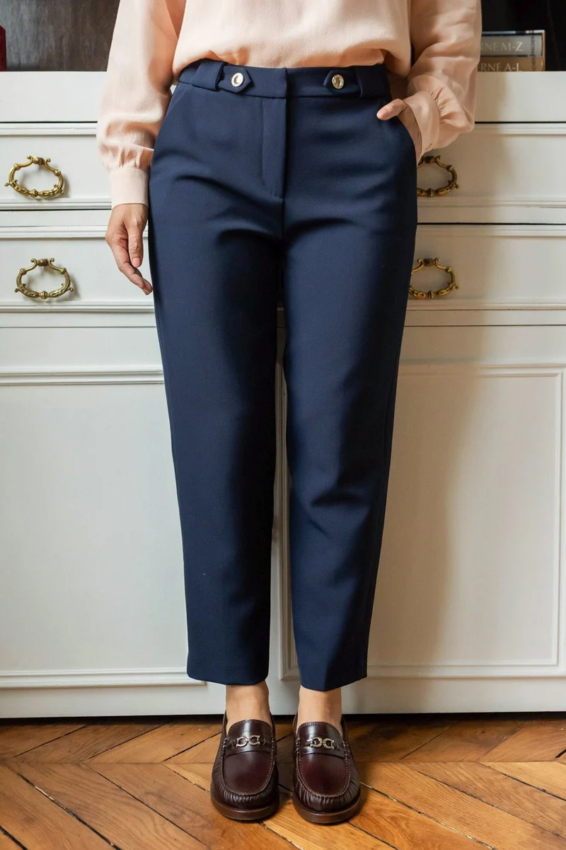 Pantalon Sacha - bleu marine