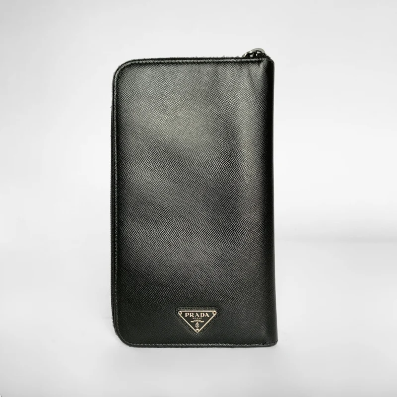 Prada Porte-monnaie en cuir