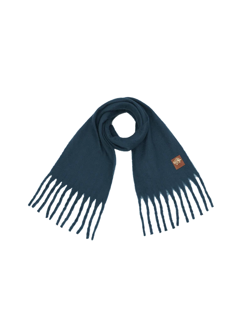 Boucle Scarf in Teal