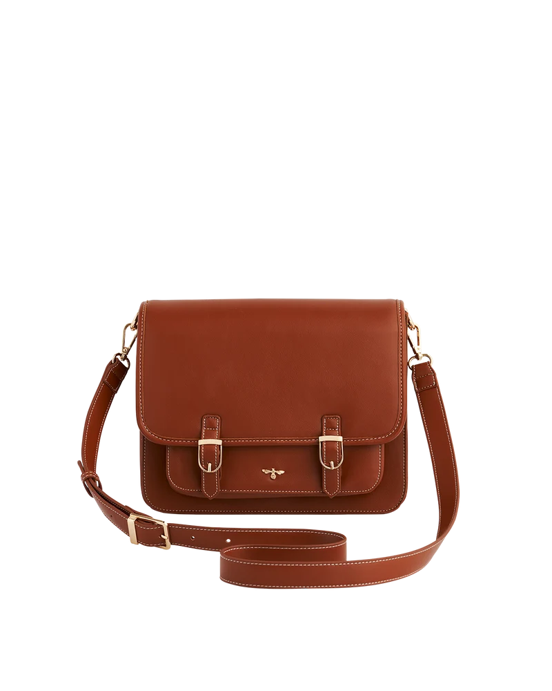 Tan Classic Satchel