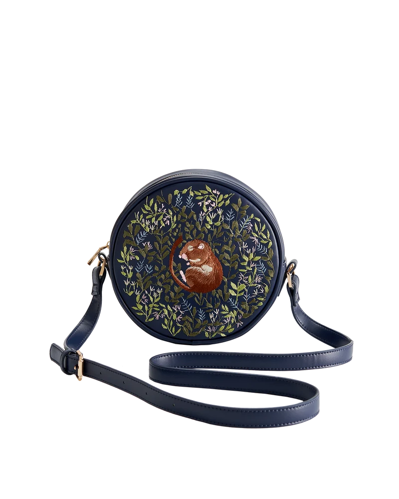 Chloe Circle Bag Embroidered Dormouse