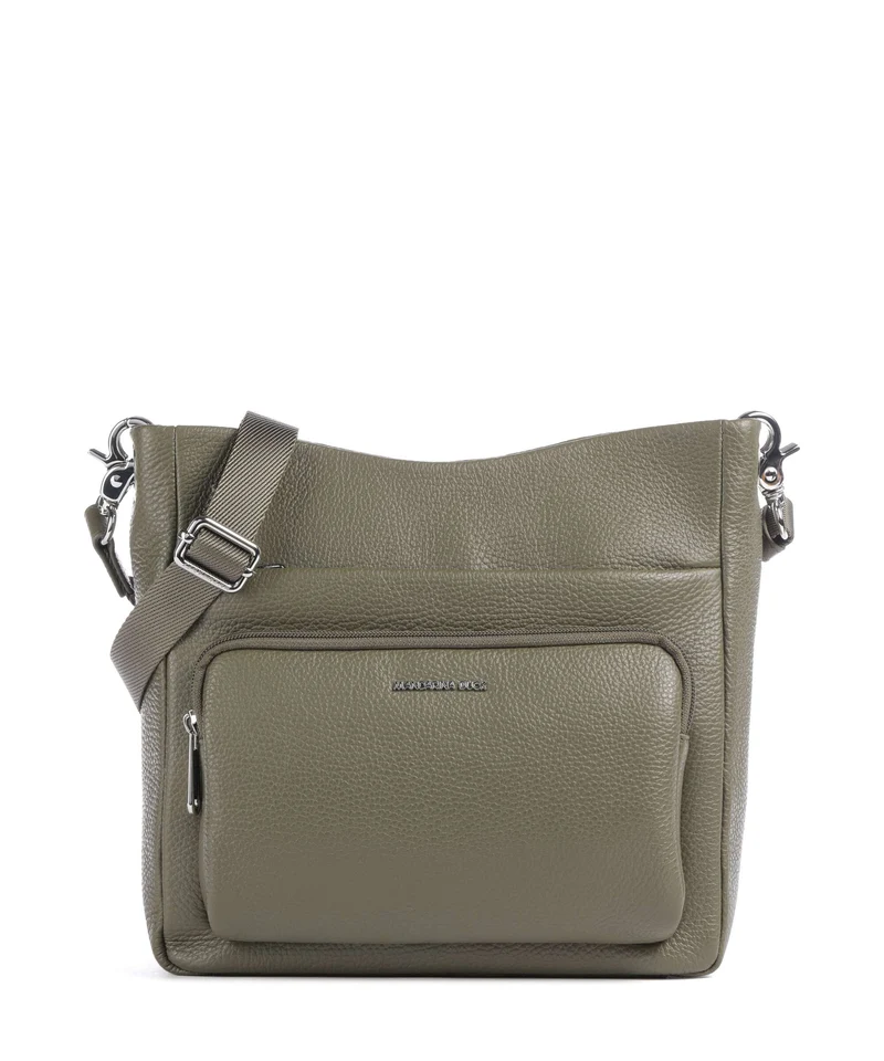 Mandarina Duck Mellow Leather Sac bandoulière winter olive