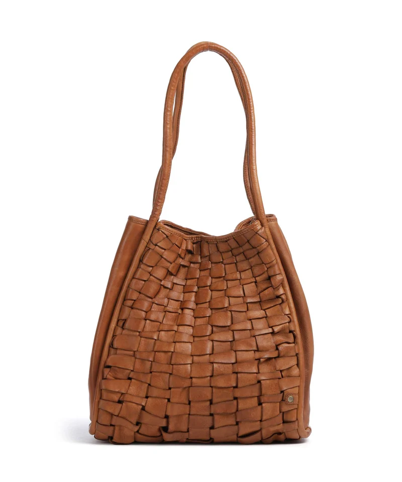 Depeche Warsaw Cabas vintage cognac
