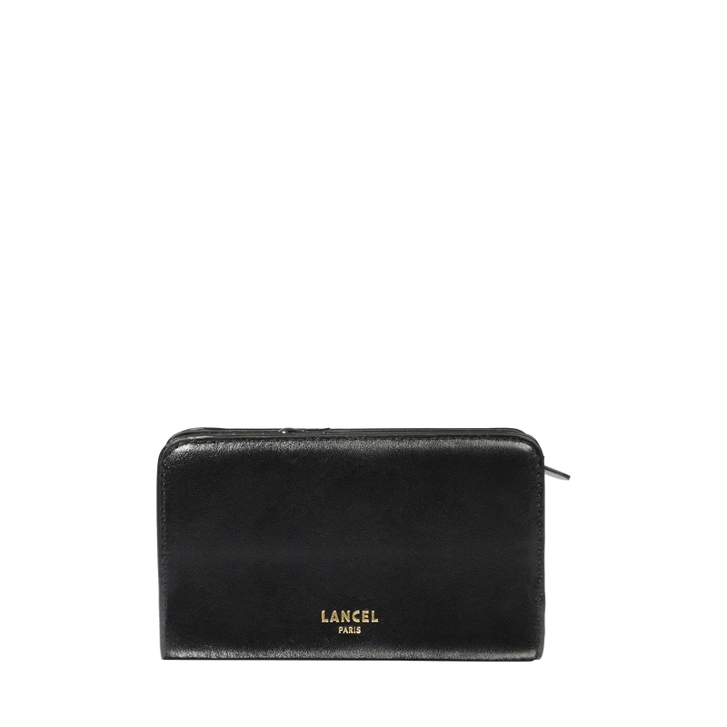 RECTANGULAR ZIP COMPACT WALLET