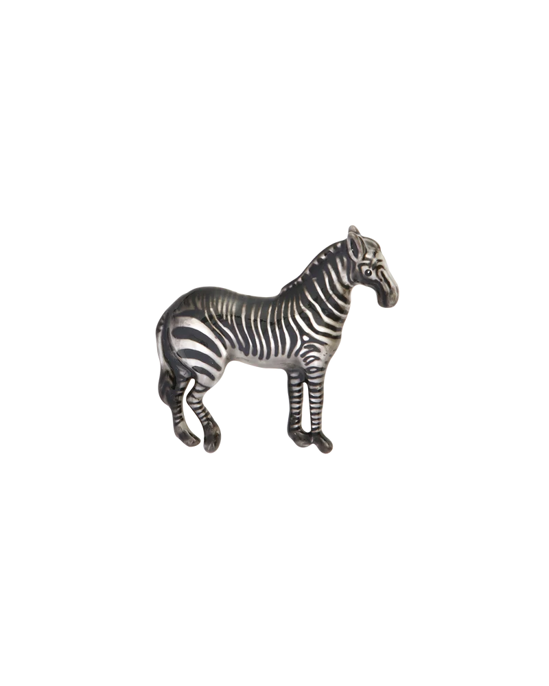 Zebra Brooch