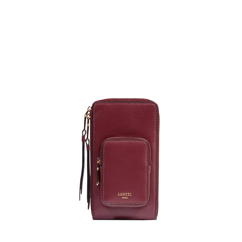 MINI ZIP VERTICAL BAG WITH POCKET