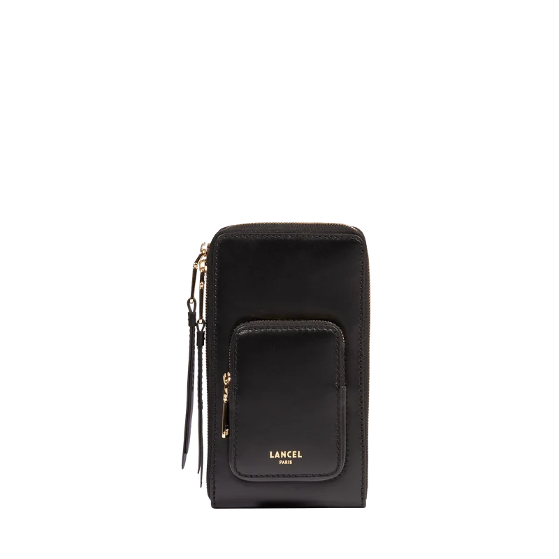 MINI ZIP VERTICAL BAG WITH POCKET