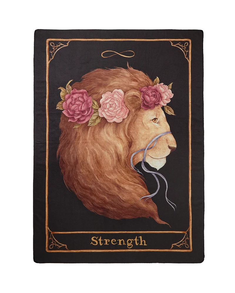 Strength Tarot Tales x Jessica Roux Blanket Scarf
