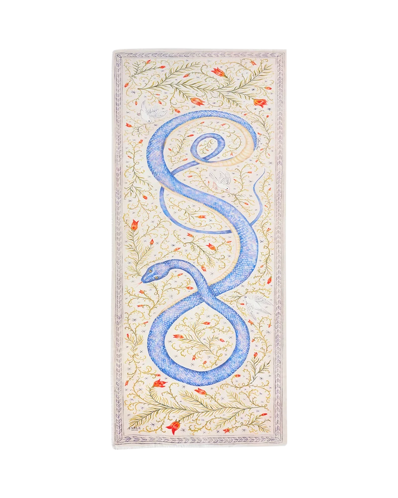 Catherine Rowe x Celestial Snake Lightweight Scarf