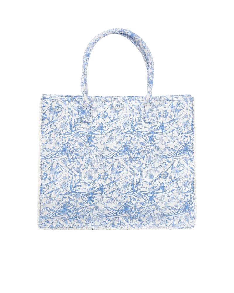 Bunny Blues Structured Tote