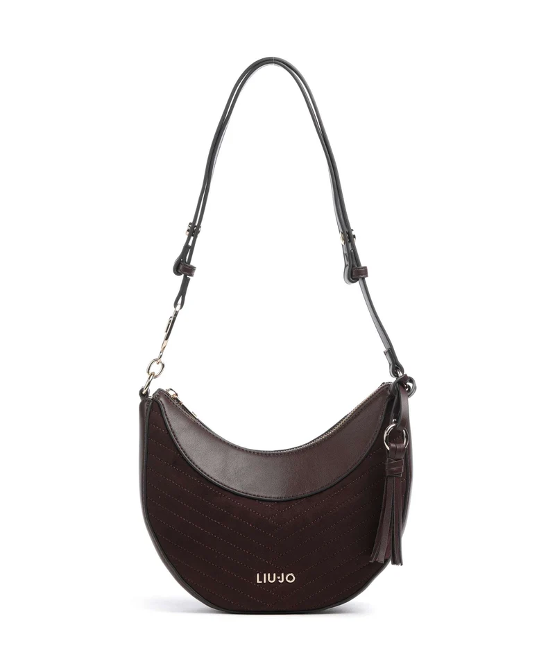 Liu Jo Cirry M Sac porté épaule red aubergine