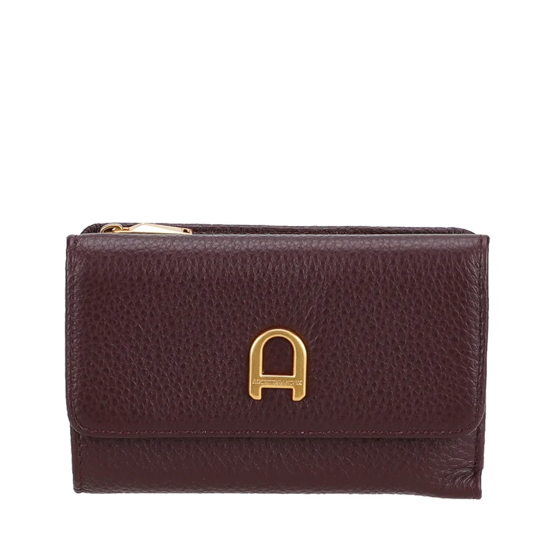 Portefeuille compact cuir Camille