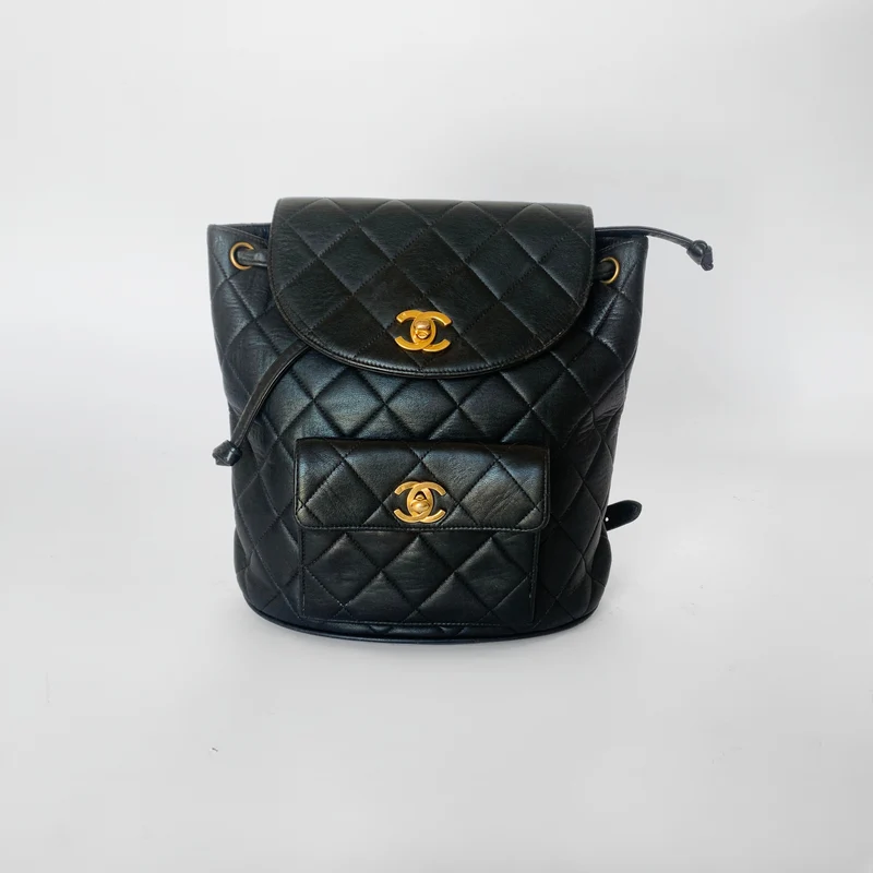 Chanel Duma Sac à dos en cuir d'agneau