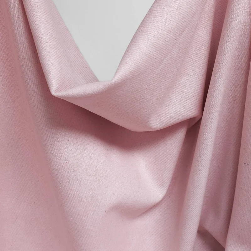Mélange de Laine | Rose Blush | 1 Mètre | FIN DE ROULEAU