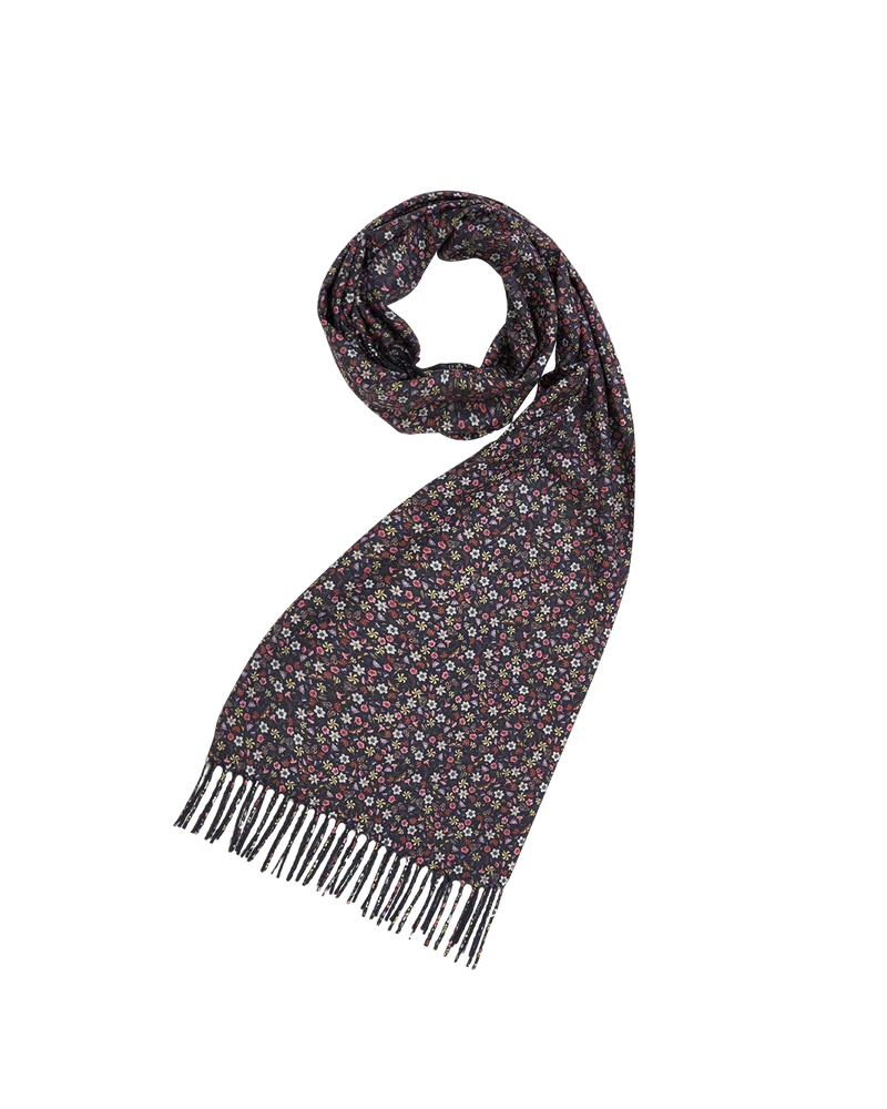 Floral Ditsy Tassel Scarf