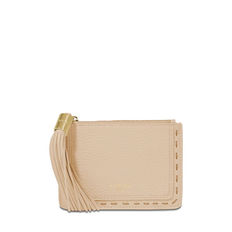 L zipped card-holder