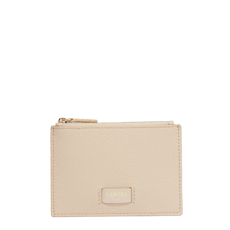 L zip card-holder