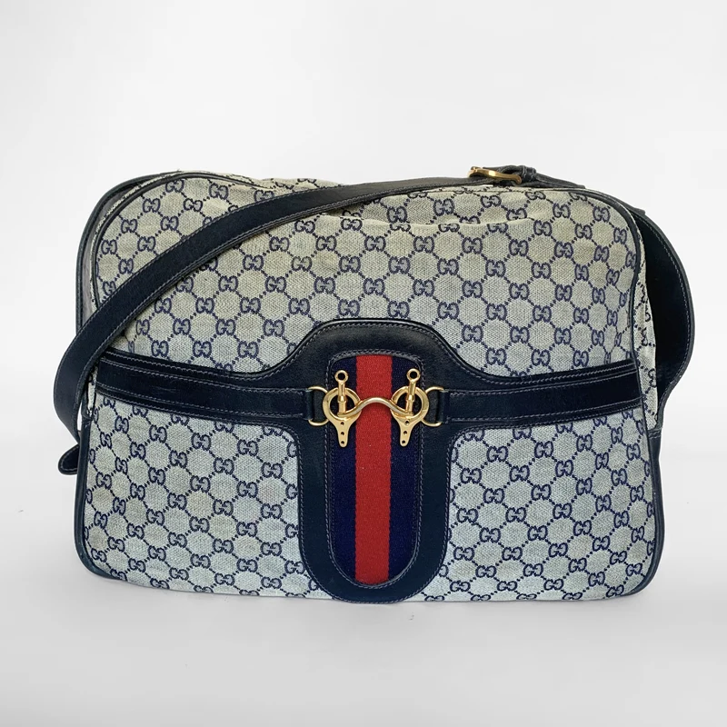 Gucci Sac à bandoulière de voyage en toile monogrammée