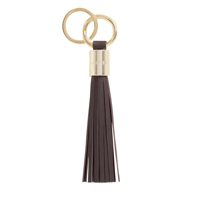 L TASSEL KEYRING