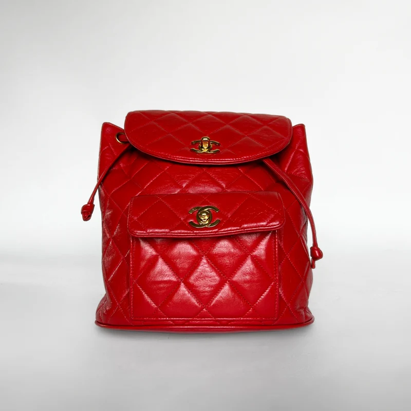 Chanel Duma Sac à dos en cuir d'agneau