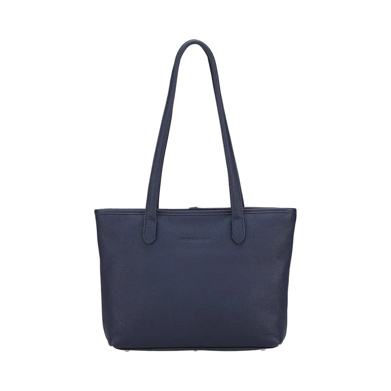 Petit sac shopping Rosalia en cuir