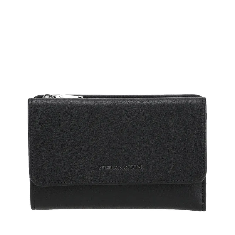 Portefeuille compact cuir Ange