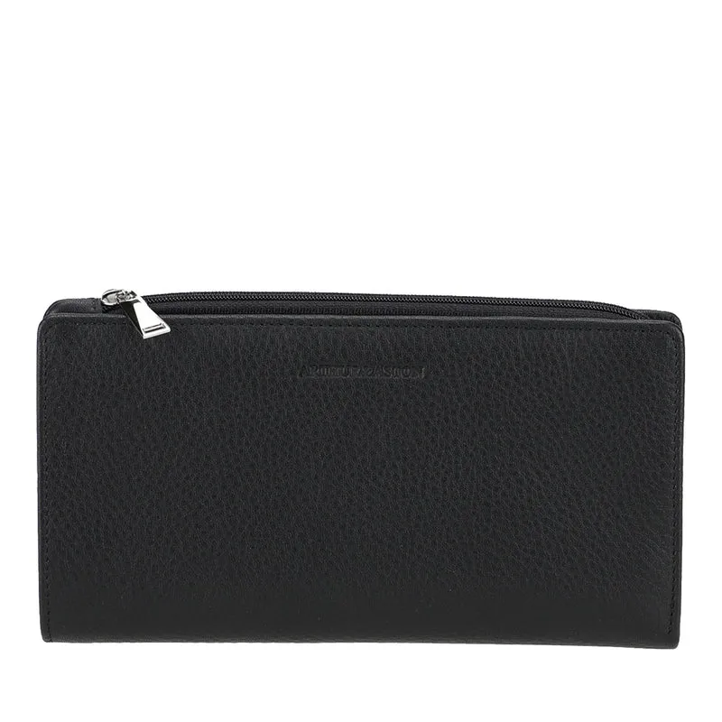 Portefeuille cuir grand modèle Ange