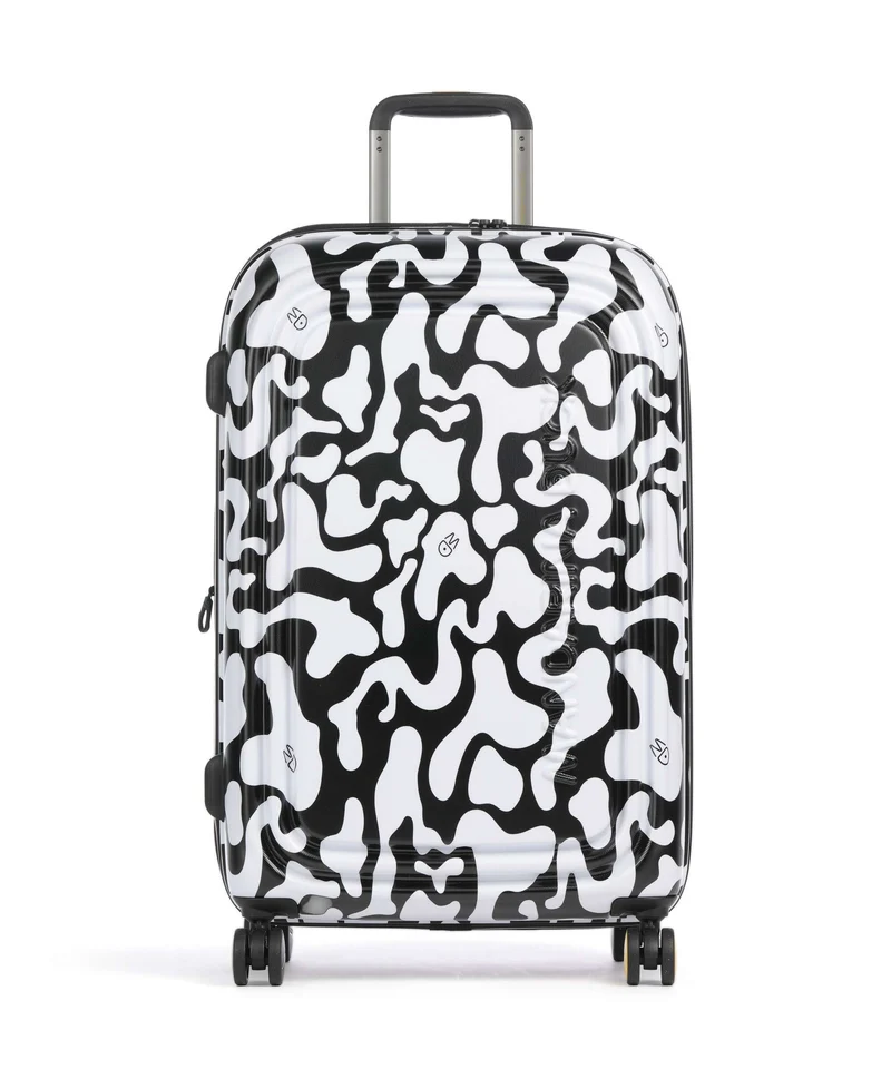 Mandarina Duck Logoduck+ Moire Valise 4 roues moire