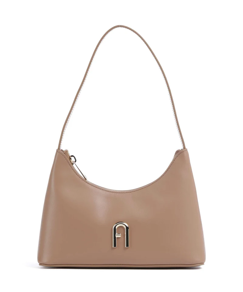 Furla Diamante Mini Sac porté épaule toffee