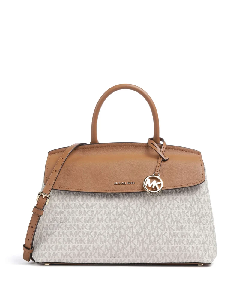 Michael Kors Landry Medium Sac à main vanilla/acorn