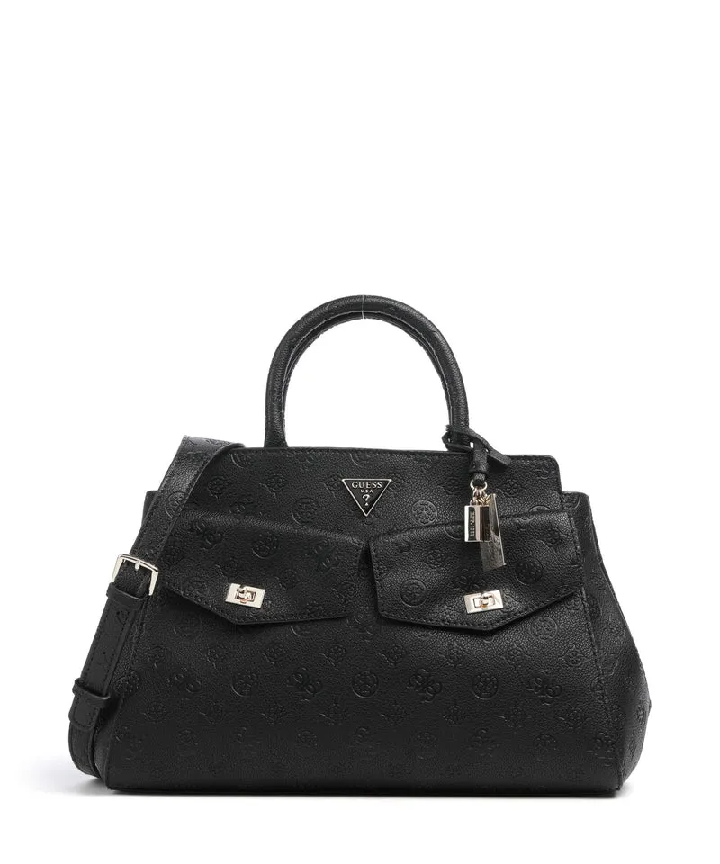 Guess Blake Large Sac à main black logo