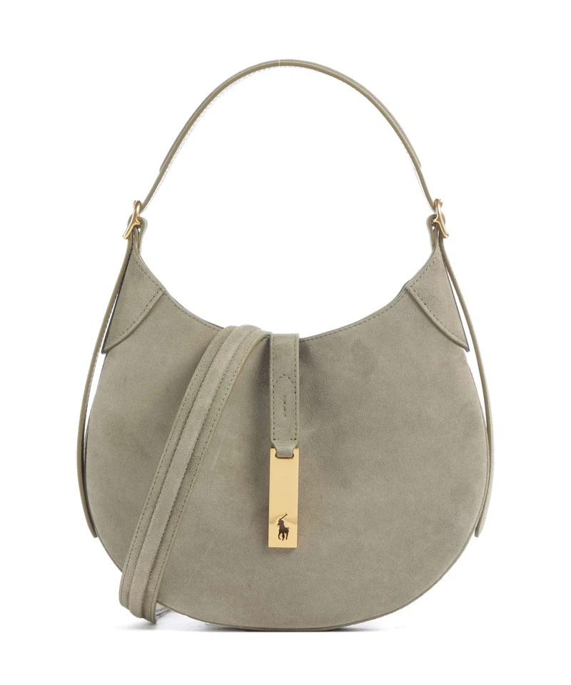 Polo Ralph Lauren ID Collection Small Sac porté épaule light olive