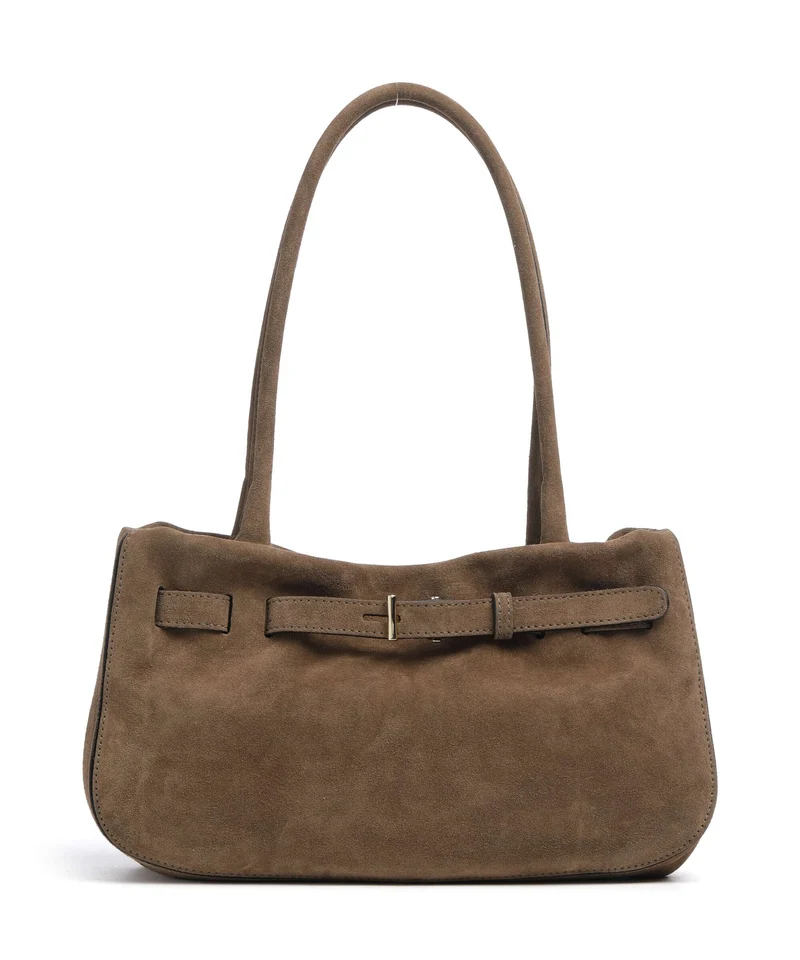 Abro Suede Jill Sac porté épaule khaki