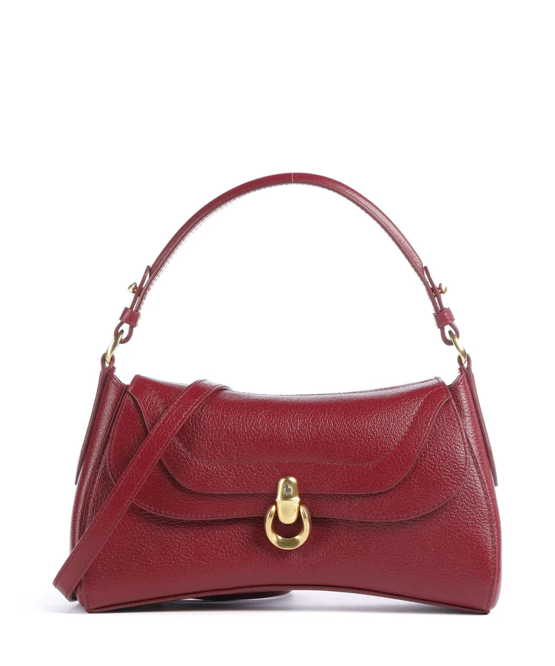 Polo Ralph Lauren Blaze Small Sac porté épaule currant