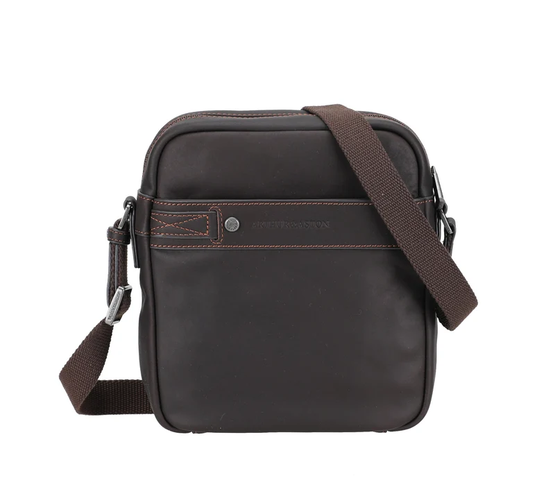 Sac travers Cuir moyen Néro