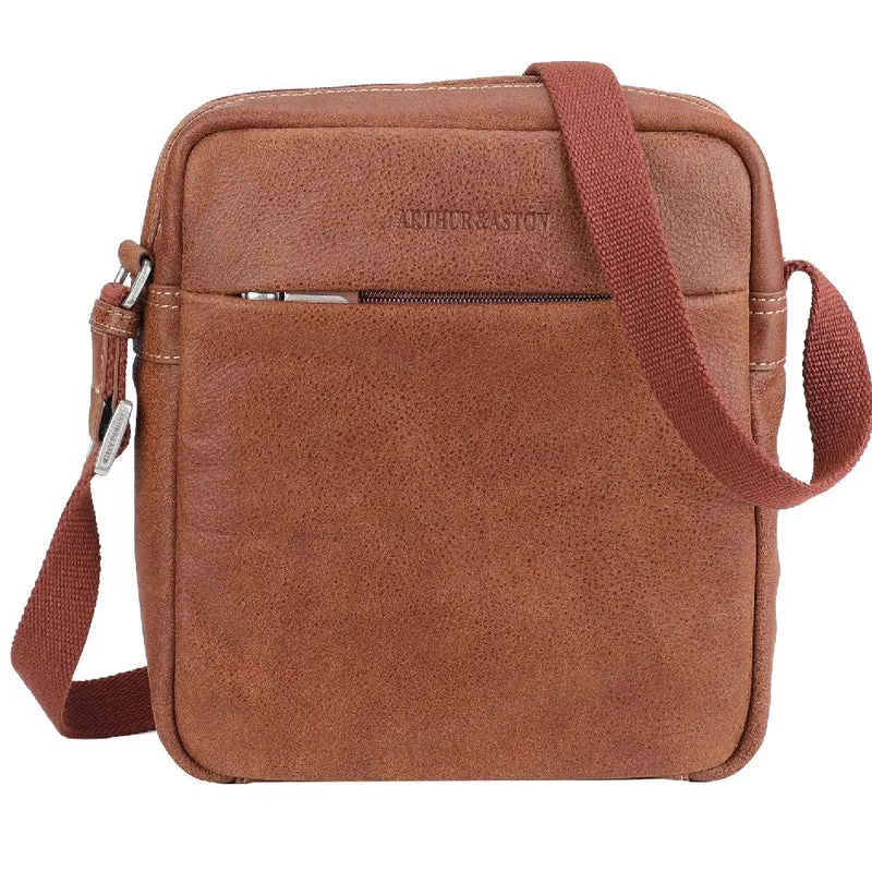 Sac travers Cristiano cuir destroy