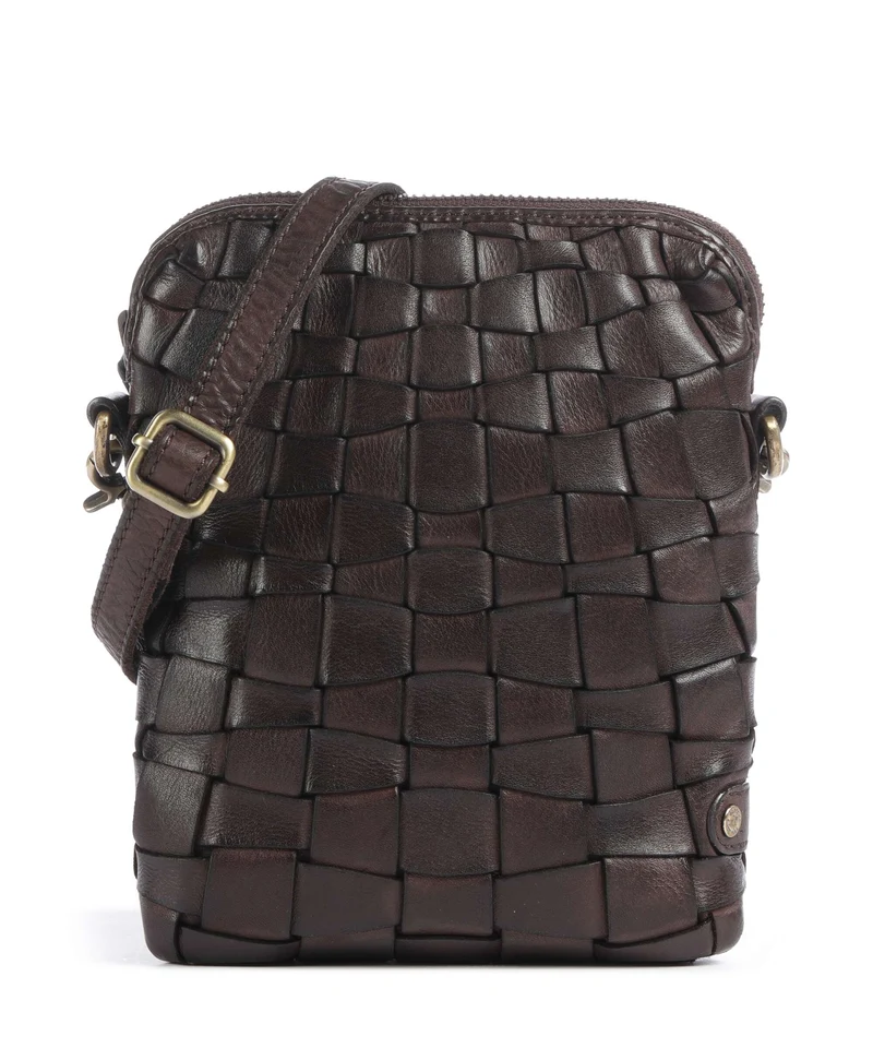 Depeche Warsaw Pochette telephone dark brown