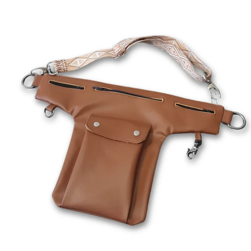 Pochette ceinture en alter-cuir de raisin