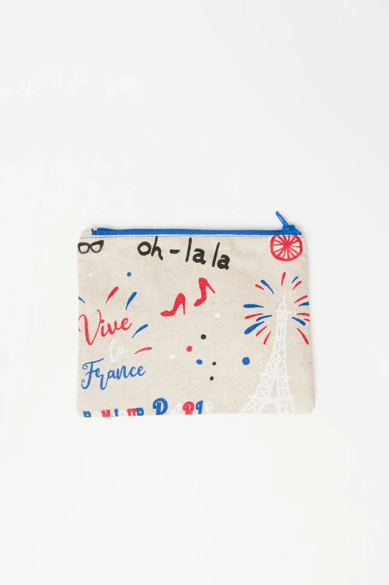 Petite pochette à zip - Paris
