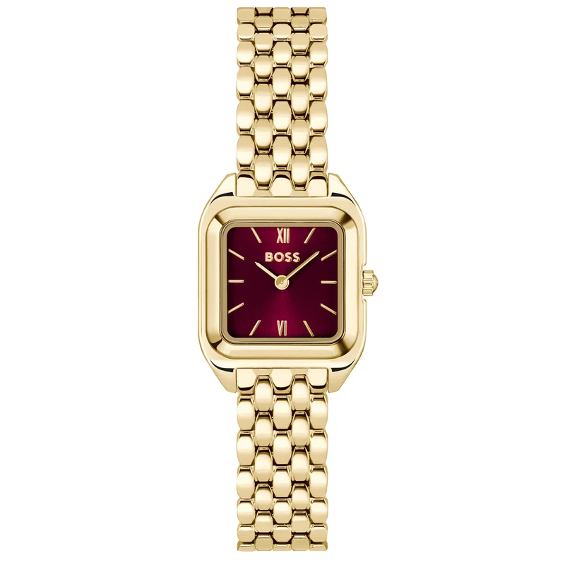 Hugo Boss Mae Petite Montre Femme En Or HB1502824